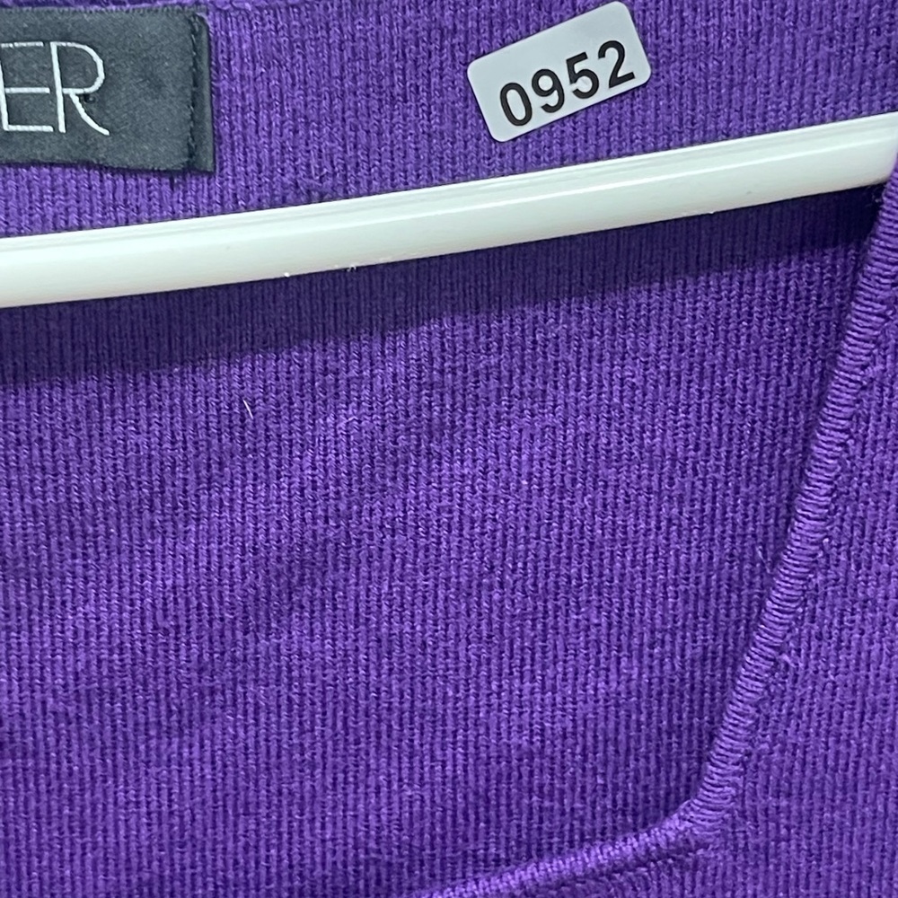 Kasper tank pullover large sleeveless top large - Picture 3 of 8